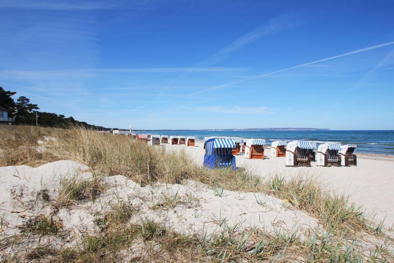 Aparthotel Ostsee Fewo 6 Balkon, Meerblick, Strand Binz Exteriör bild
