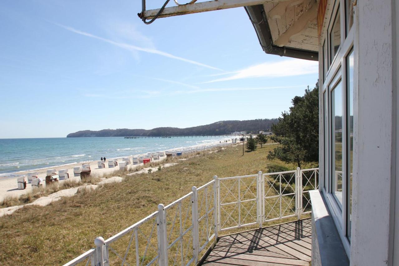Aparthotel Ostsee Fewo 6 Balkon, Meerblick, Strand Binz Exteriör bild